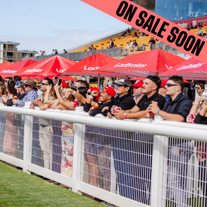 doomben fans on fence